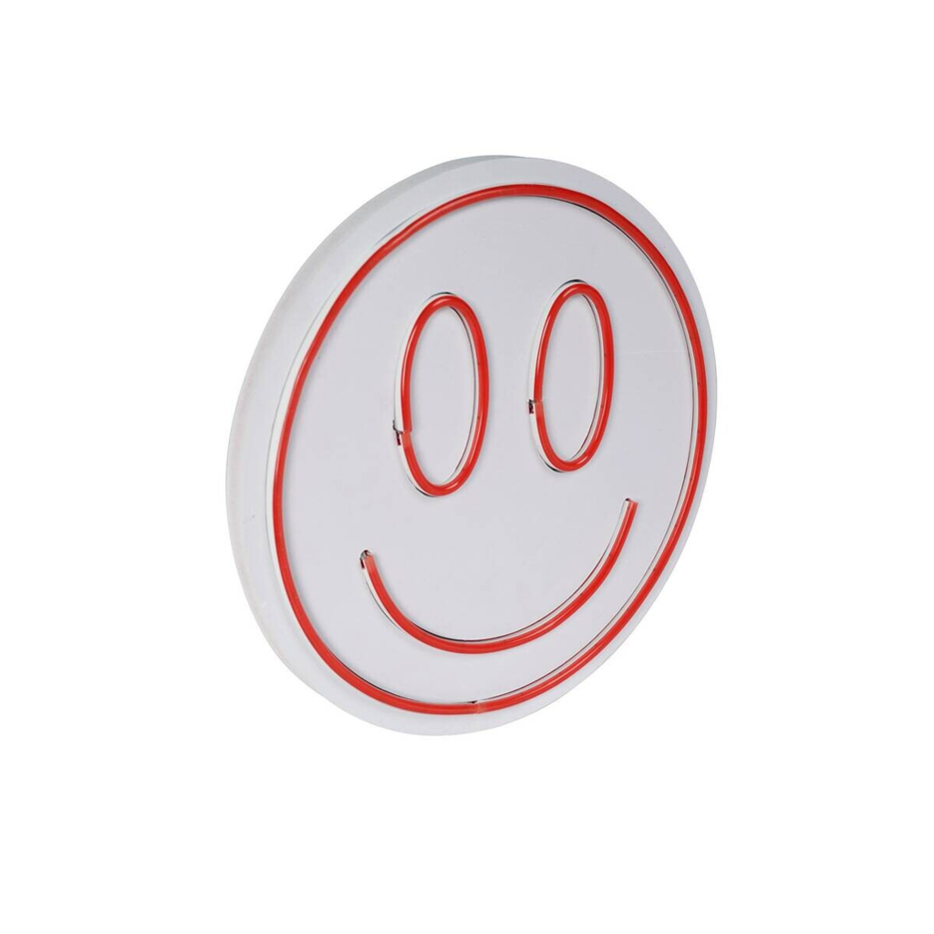 Opviq LED-Wandleuchte rot PVC B/H/T/L: ca. 27x27x2x27 cm