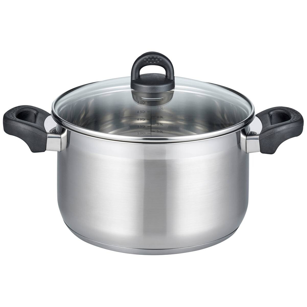 ELO Basic Fleischtopf silber Edelstahl D: ca. 24 cm