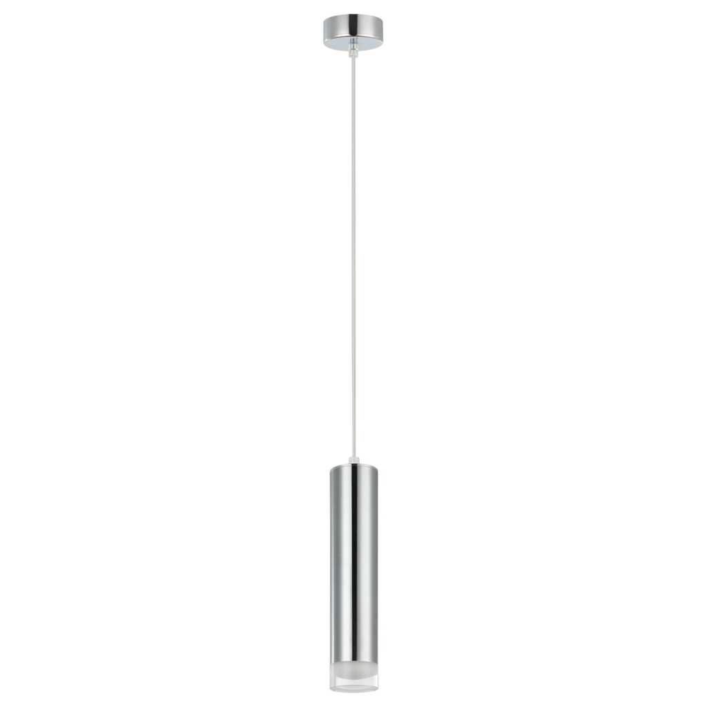 Lamkur Hängeleuchte nickel Stahl B/H/L: ca. 10x10x20 cm GU10 1 Brennstellen