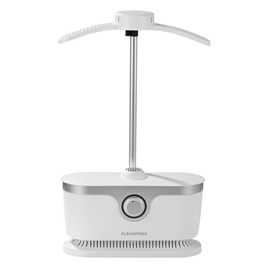 CLEANmaxx Hemden-/Blusenbügler 384 weiß silber Nylon Edelstahl Kunststoff B/H/L: ca. 16x100x58 cm