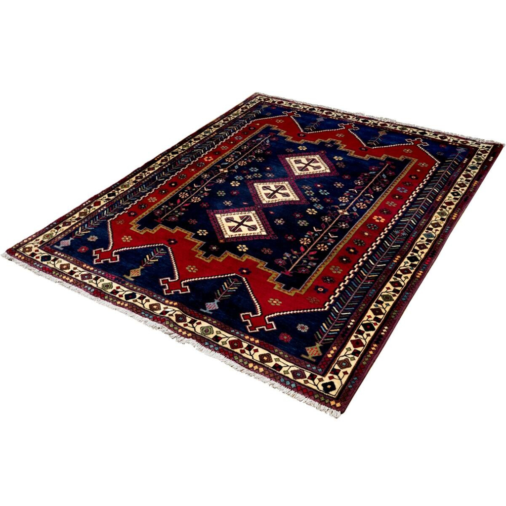PersaTepp Teppich Afshar beige B/H/L: ca. 165x1x210 cm