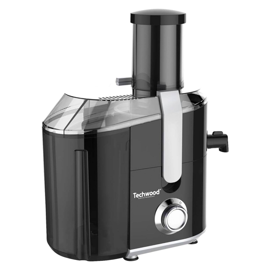 Techwood Entsafter TCF1808 schwarz Metall Kunststoff B/H/L: ca. 33x36x19 cm ca. 2,2 l