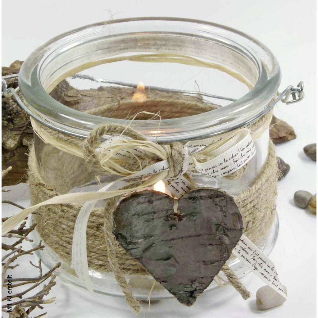 Windlicht klar Glas B/H/L: ca. 13x13x13 cm
