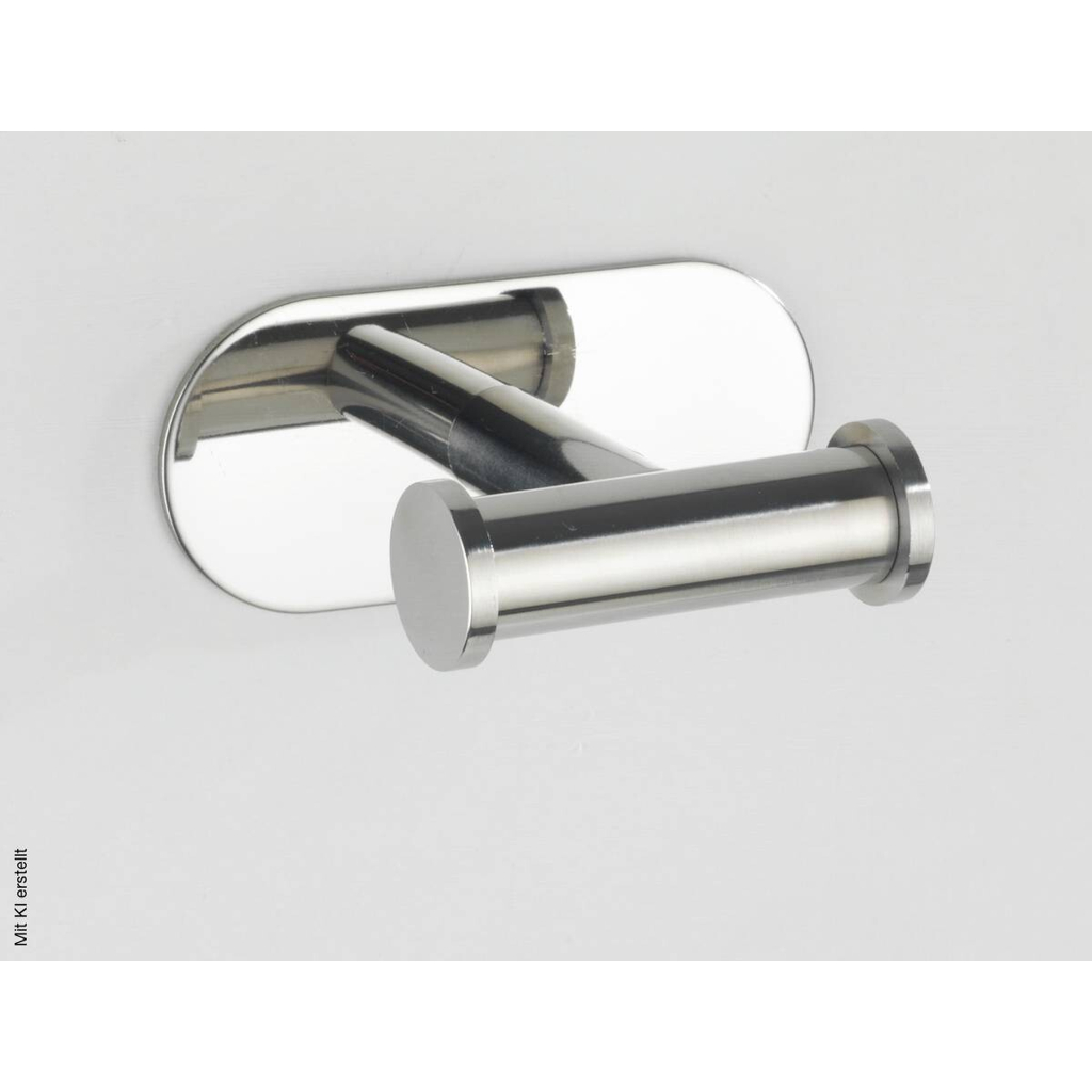Turbo-Loc Handtuchhaken silber Metall B/H/T: ca. 10x4,5x6,5 cm