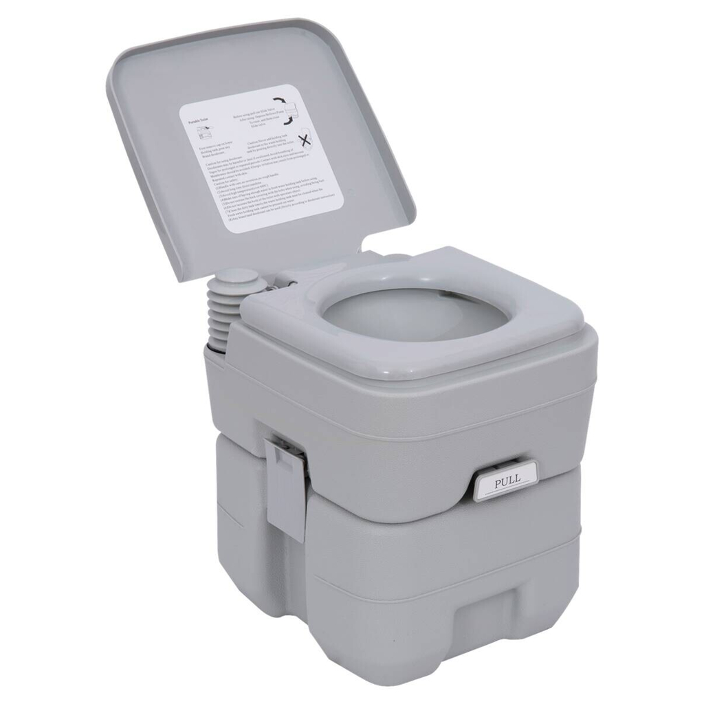 Outsunny Campingtoilette B/H/L: ca. 41x42,5x35,5 cm