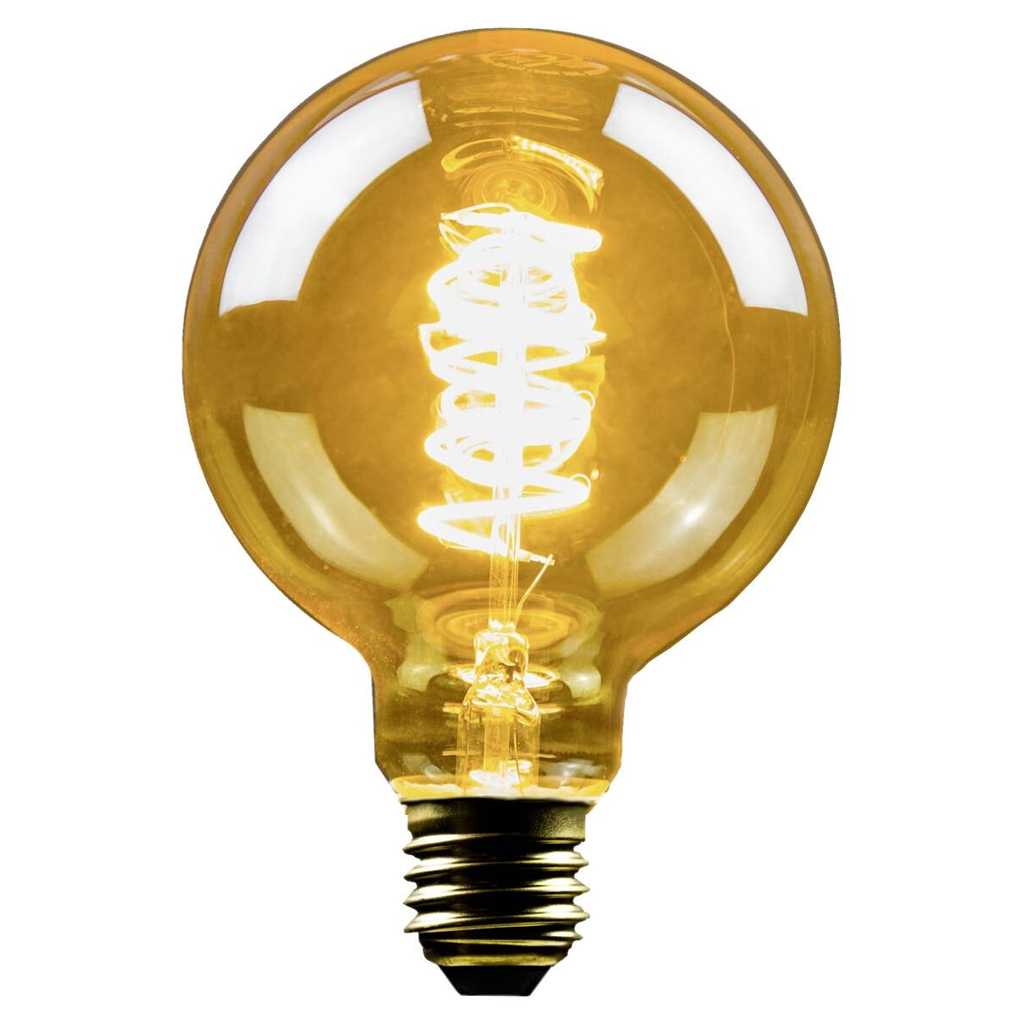 Blulaxa LED-Leuchtmittel Edison Filamentlampe Vintage 49075 E27