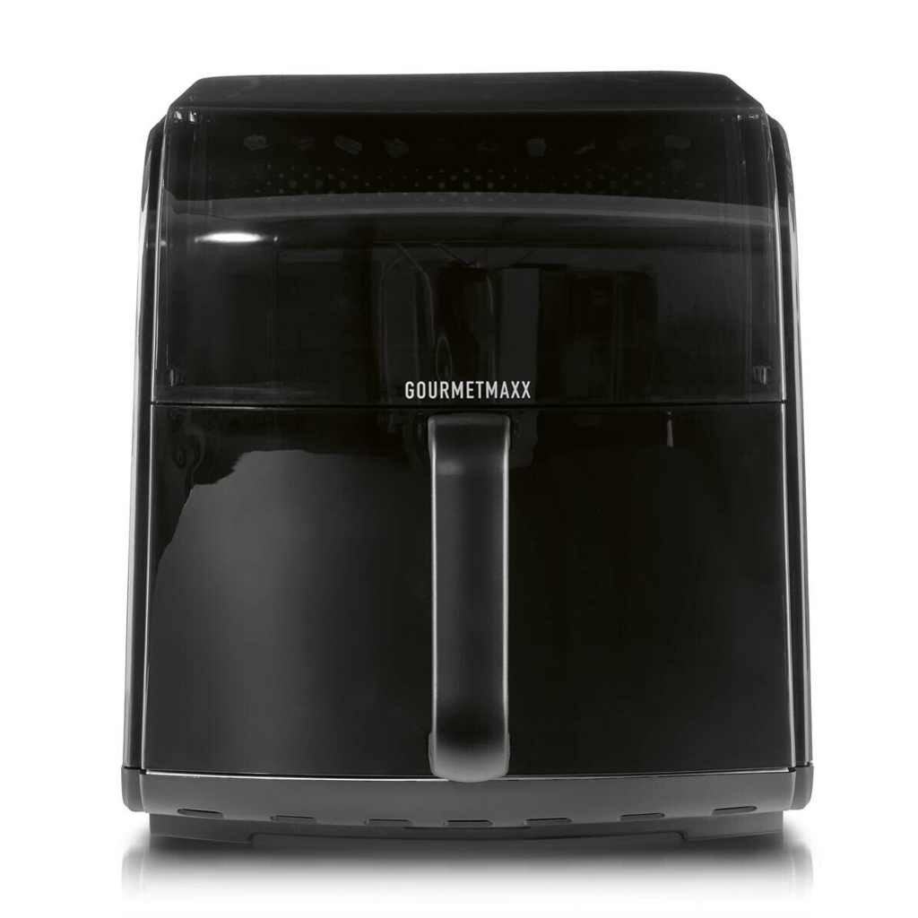 GOURMETmaxx Heißluftfritteuse schwarz Metall B/H/L: ca. 38,6x31,8x28,8 cm ca. 7 l