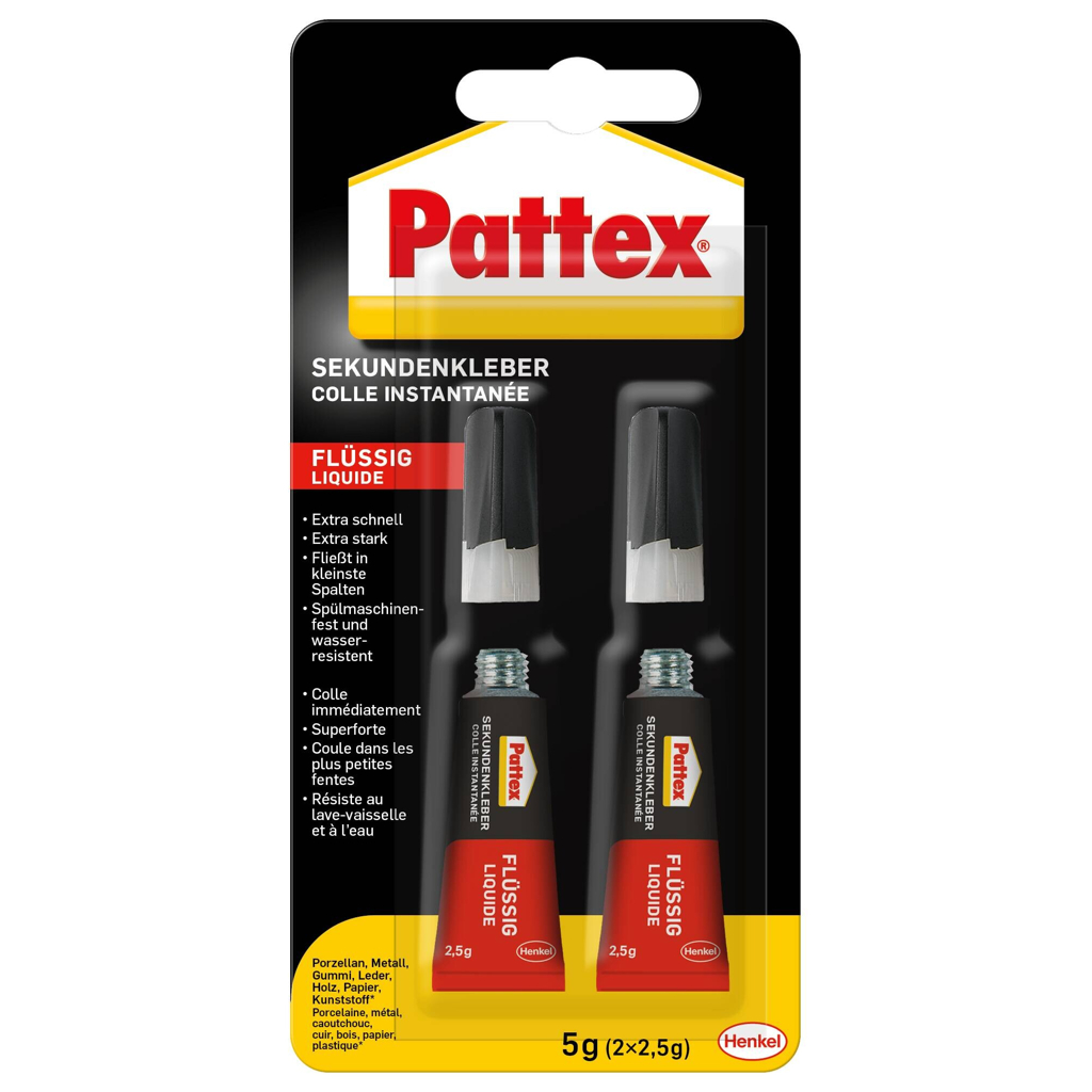 Pattex Sekundenkleber ca. 5 g 2 tlg. 601681200