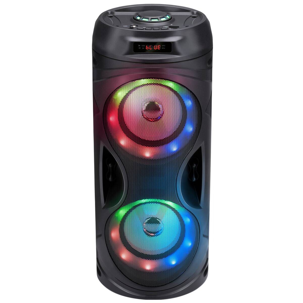 Bluetooth-Lautsprecher schwarz B/H/L: ca. 18,9x41,5x19 cm