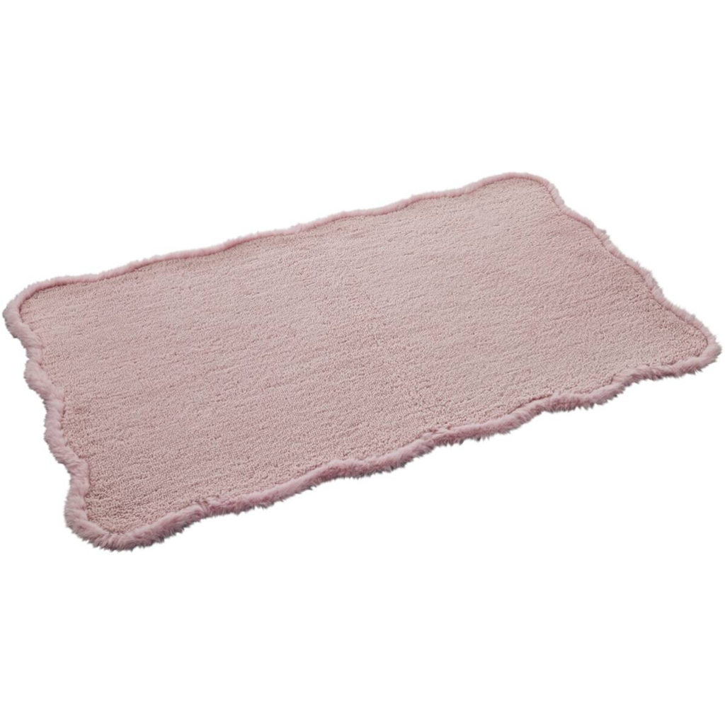 POCOline Badematte Rabbit rosa Polyester B/L: ca. 50x80 cm