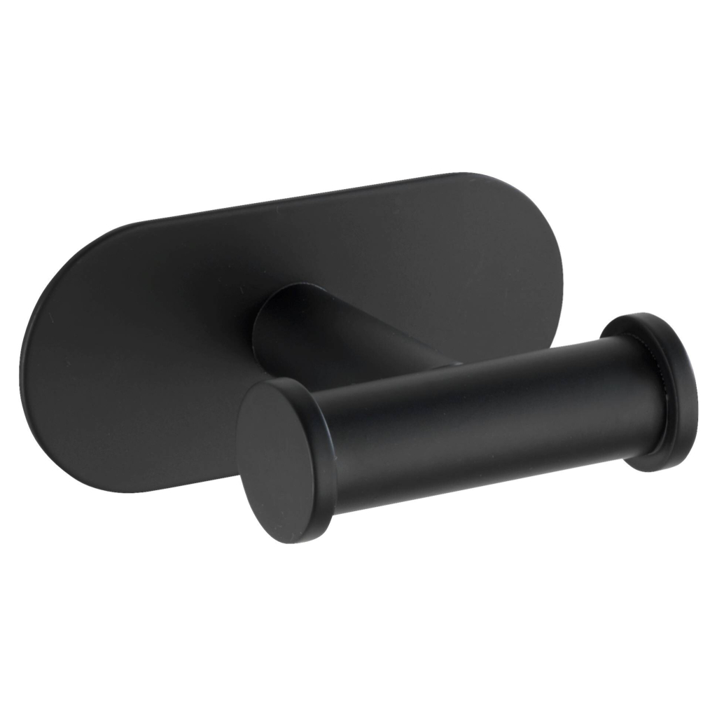 Turbo-Loc Handtuchhaken schwarz Metall B/H/T: ca. 10x4,5x6,5 cm
