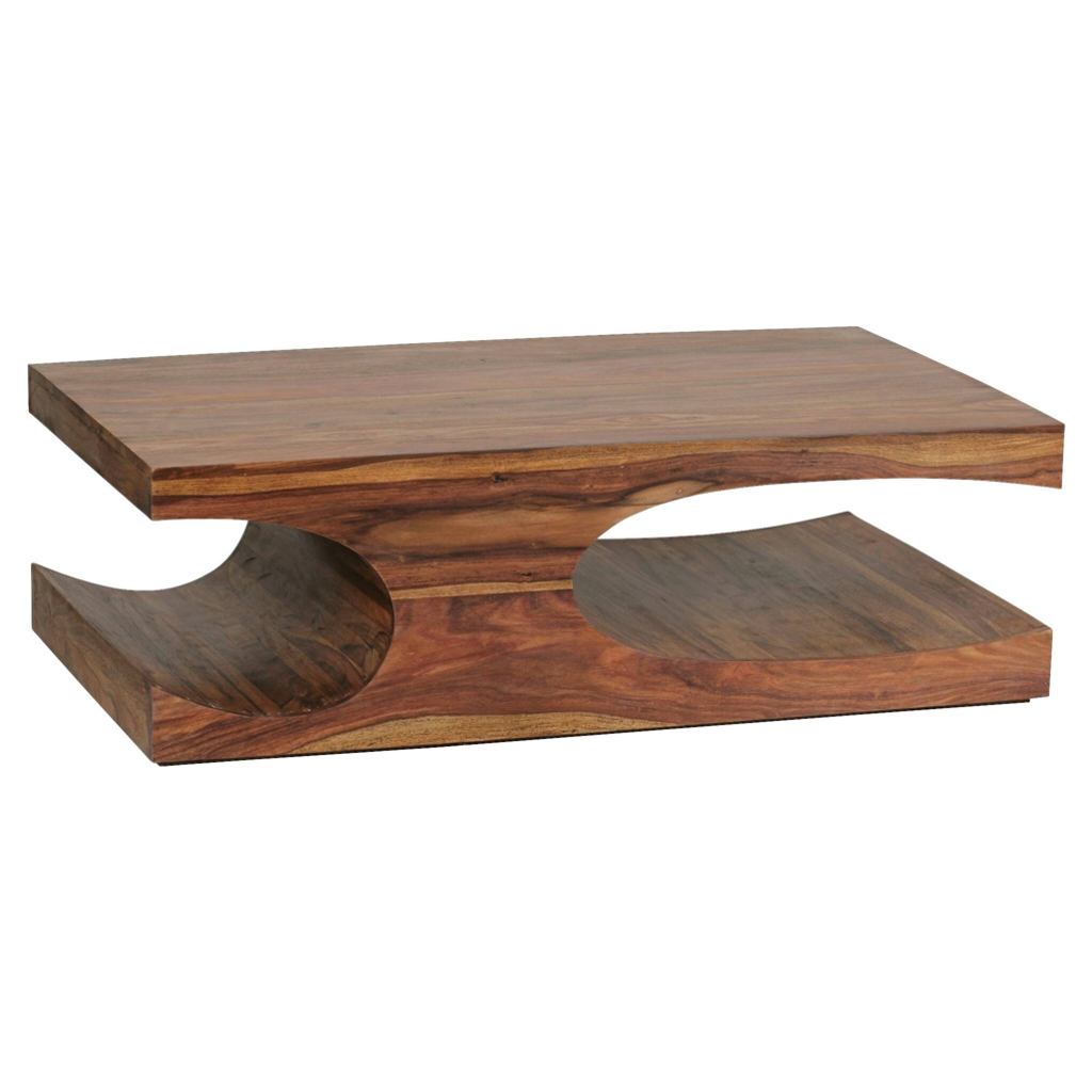 Couchtisch braun B/H/T: ca. 118x38x70 cm