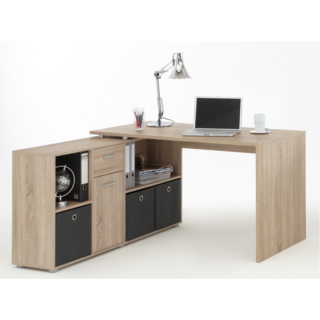 Schreibtisch  Eiche Sonoma Nachbildung B/H/T: ca. 136x74x66,5 cm