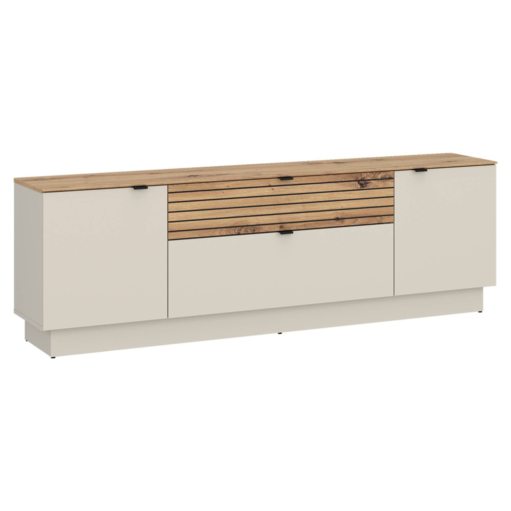 Kommode NEXA Cashmere Eiche Artisan Oak Nachbildung B/H/T: ca. 180x60x40 cm