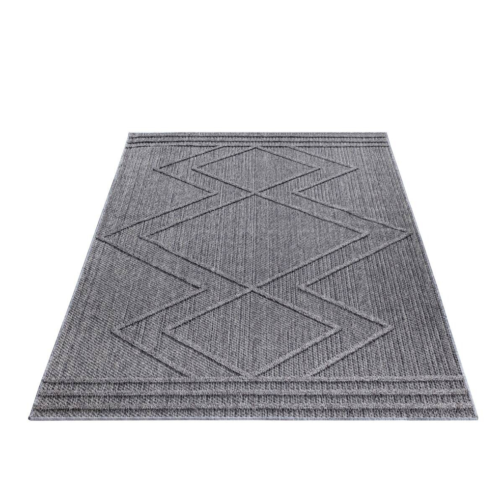 Ayyildiz Teppich PATARA grau B/L: ca. 120x170 cm