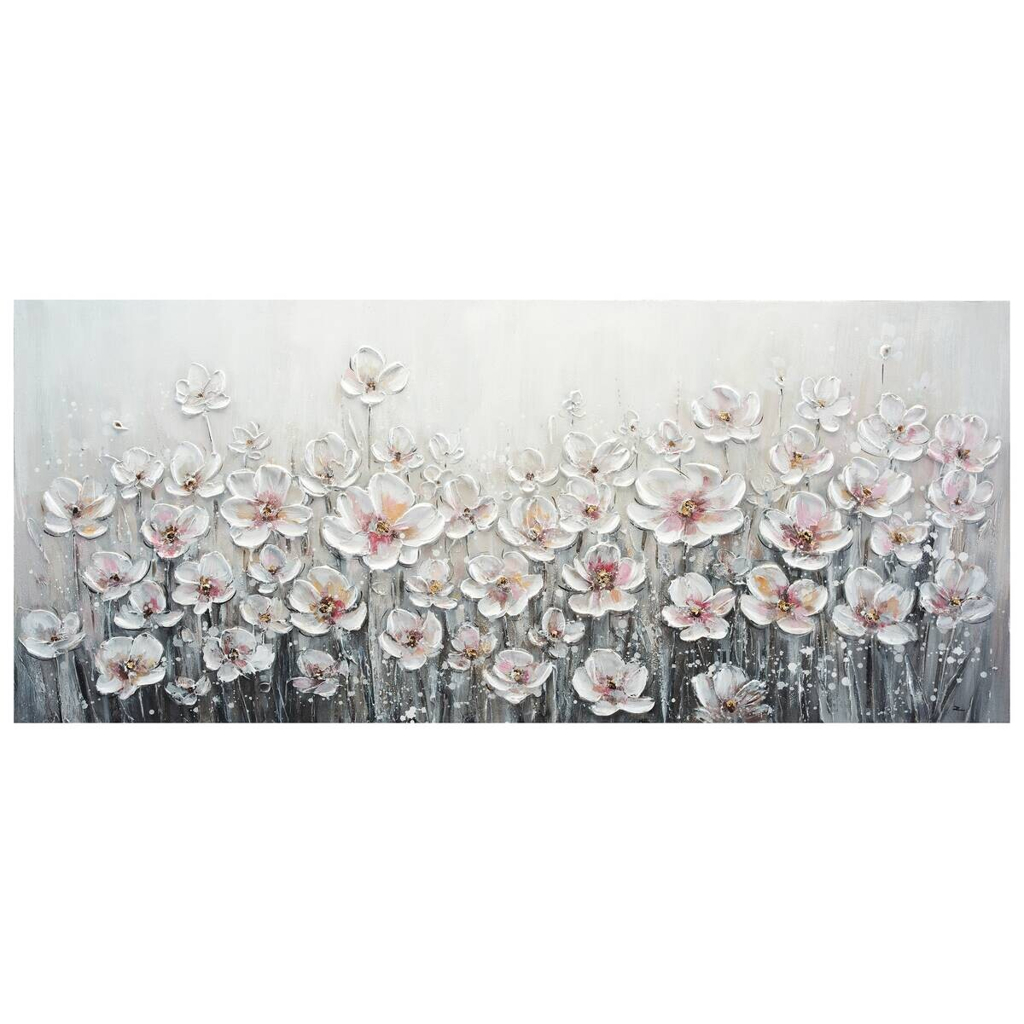Ölgemälde Blumen B/H: ca. 140x60 cm