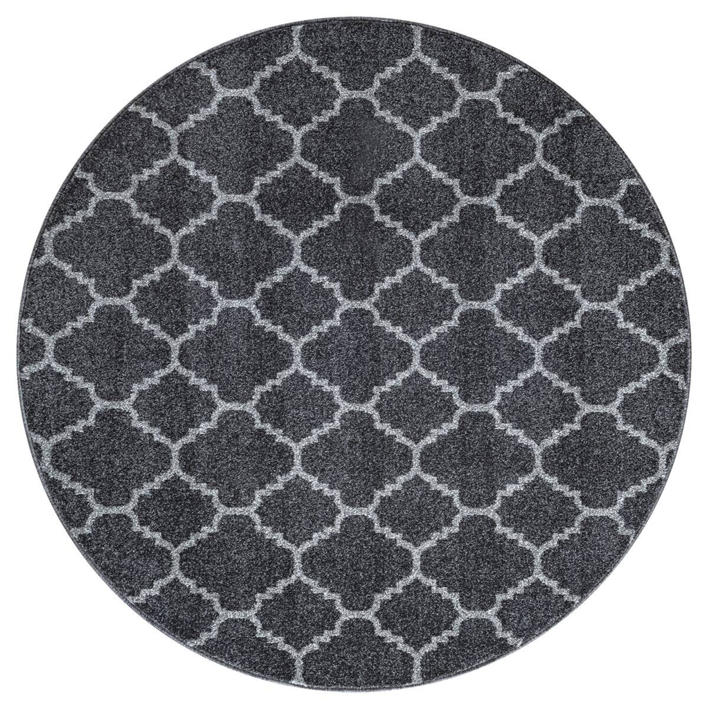 Sanat Teppich schwarz D: ca. 120 cm