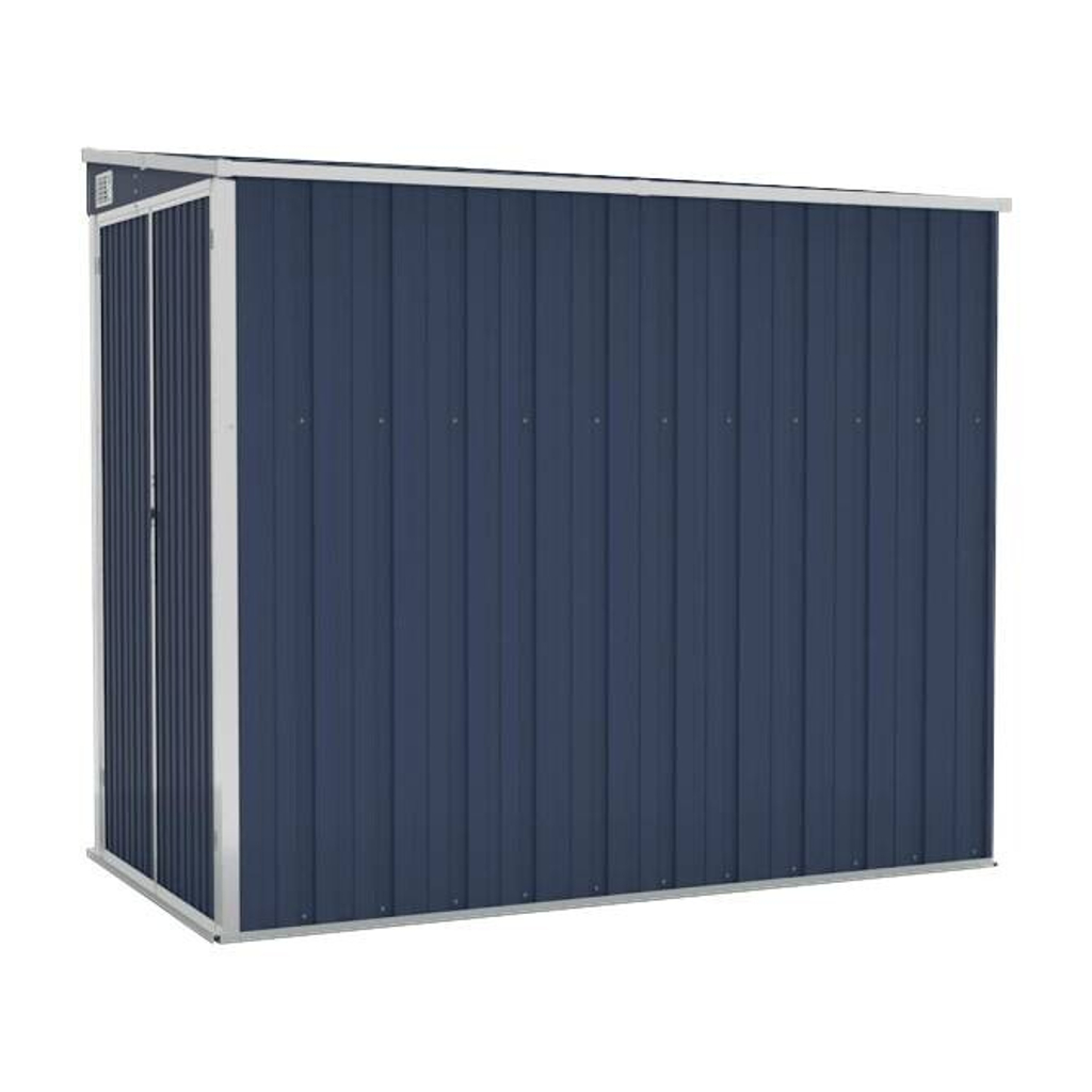 vidaXL Gartenhaus anthrazit B/H/T: ca. 118x178x194 cm