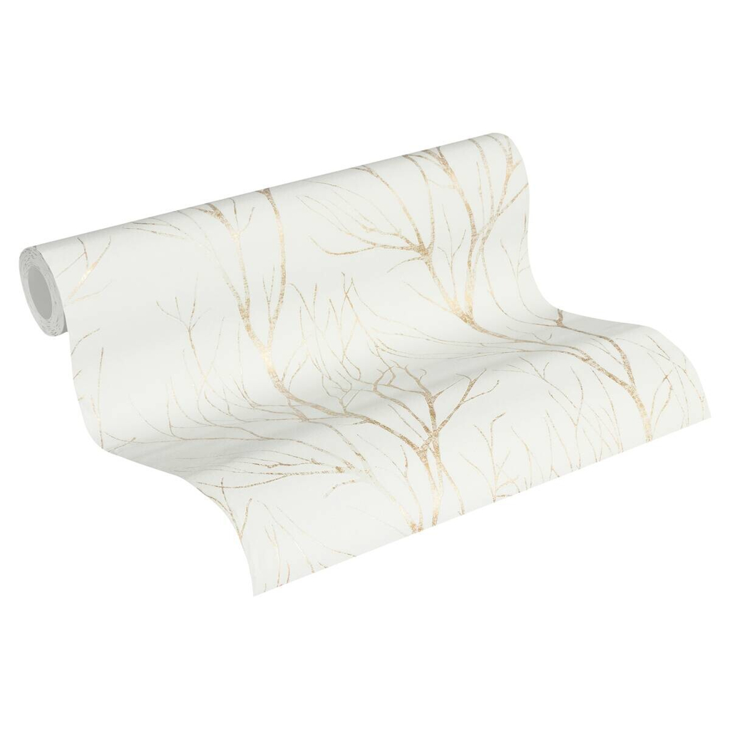 A.S.Creation Vliestapete Blooming Wald beige B/L: ca. 53x1005 cm
