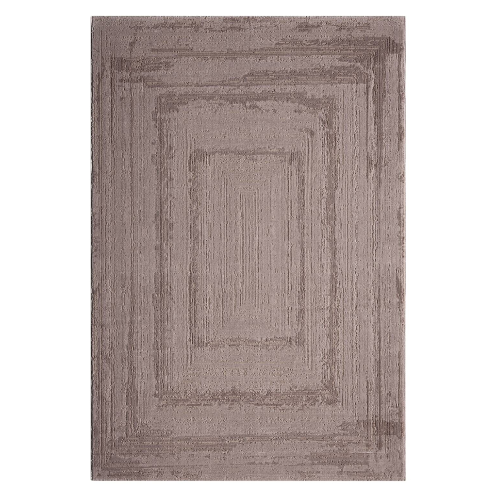 Webteppich Costa taupe B/L: ca. 120x170 cm