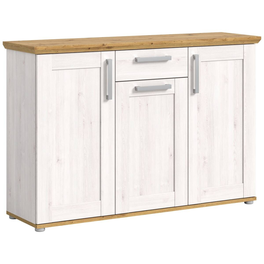 Kommode Verona Sibiu Lärche Nachbildung Eiche Artisan Nachbildung B/H/T: ca. 137x92x39 cm