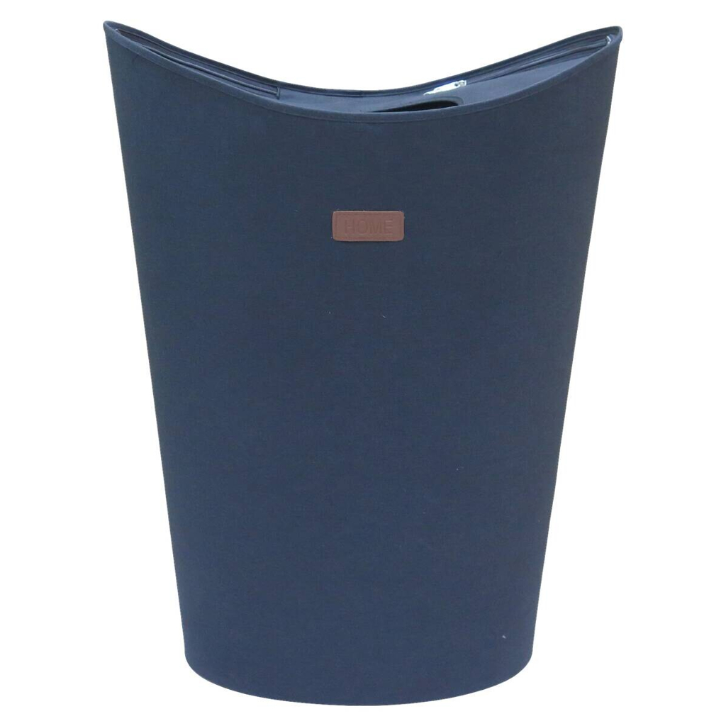 POCOline Wäschekorb schwarz Polyester B/H/L: ca. 35x63x48 cm