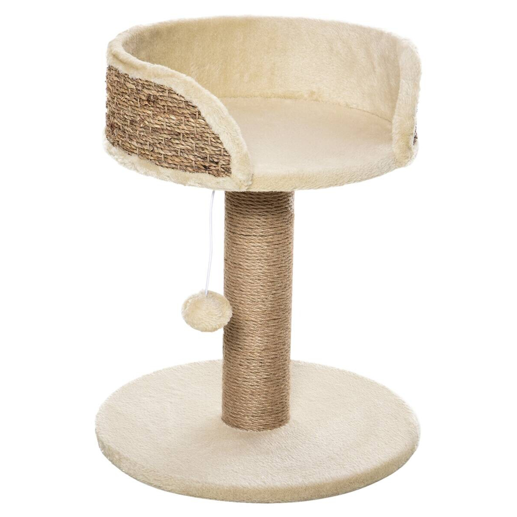 PawHut Kratzbaum kaffee Polyester B/H/L: ca. 40x49x40 cm