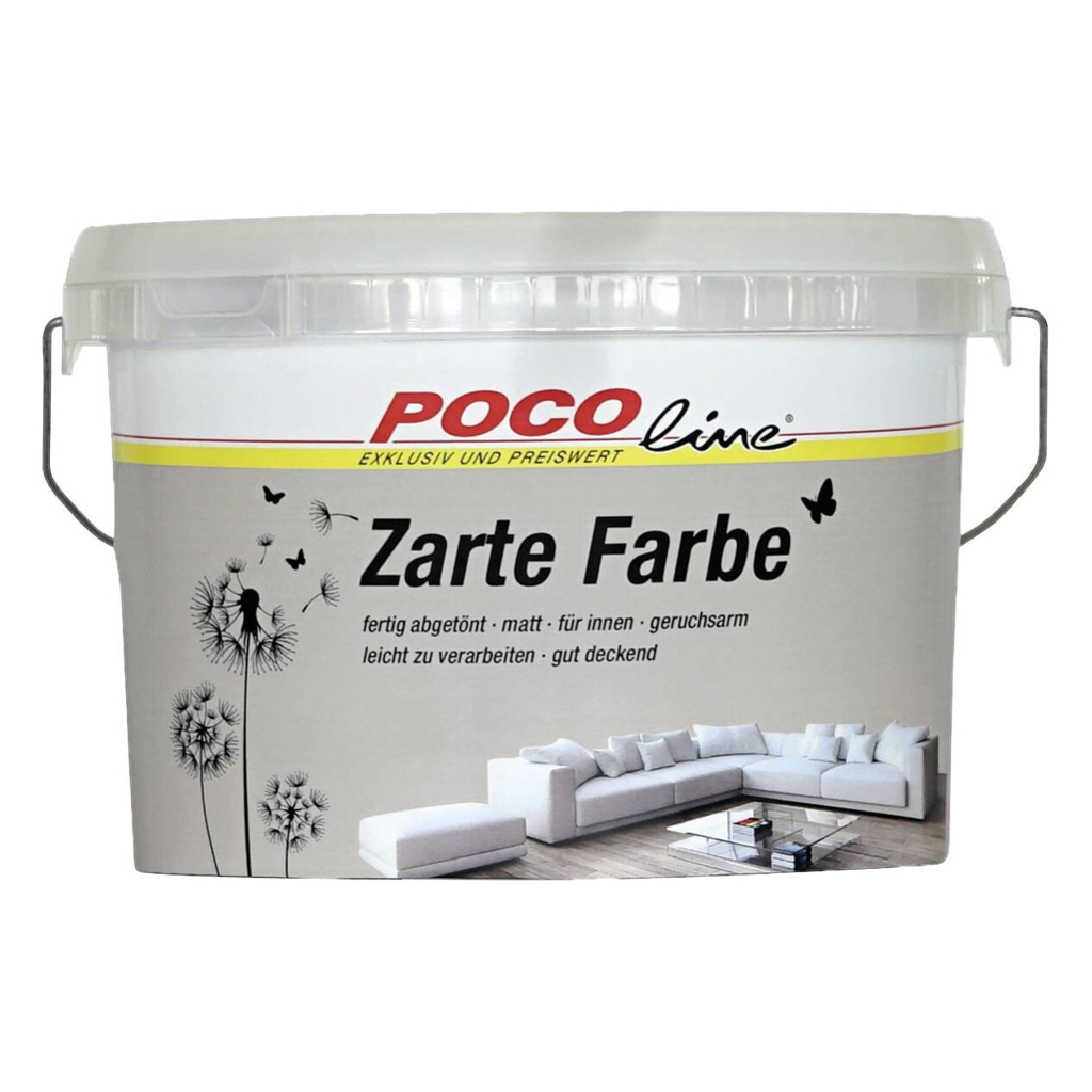 POCOline Raumfarbe Zarte Farben Feder ca. 10 l 595967802