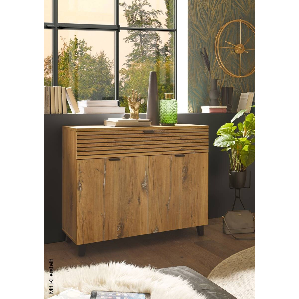 Kommode Trattino Oak B/H/T: ca. 111x91x40 cm