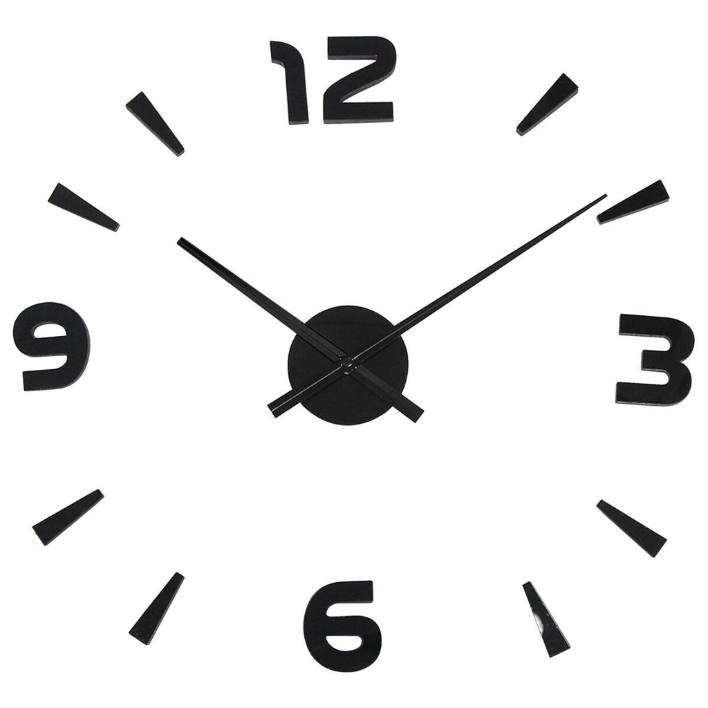 Wanduhr schwarz