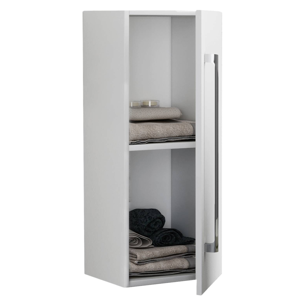 Midischrank Badinos weiß B/H/T: ca. 33x75x22 cm