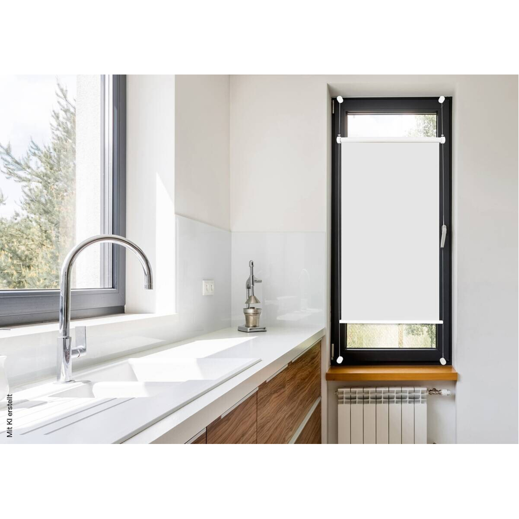 mydeco Rollo flex weiß B/L: ca. 80x130 cm