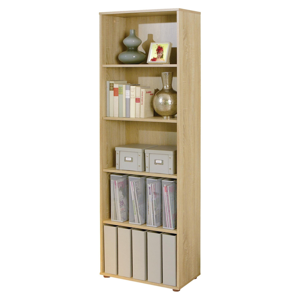 Regal Parini 4 Eiche Sonoma Nachbildung B/H/T: ca. 60x180x30 cm