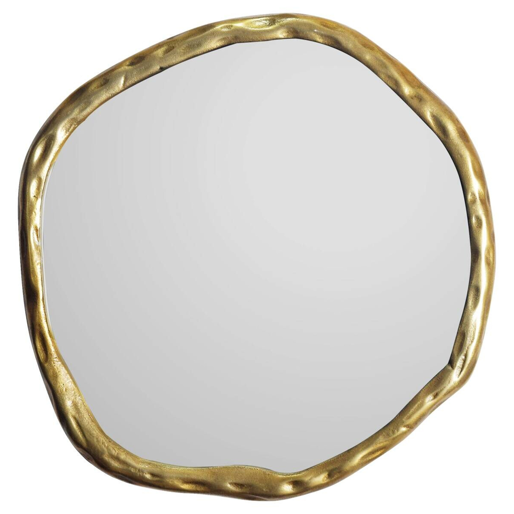 Wohnling Wandspiegel gold Metall T/D: ca. 3x60 cm