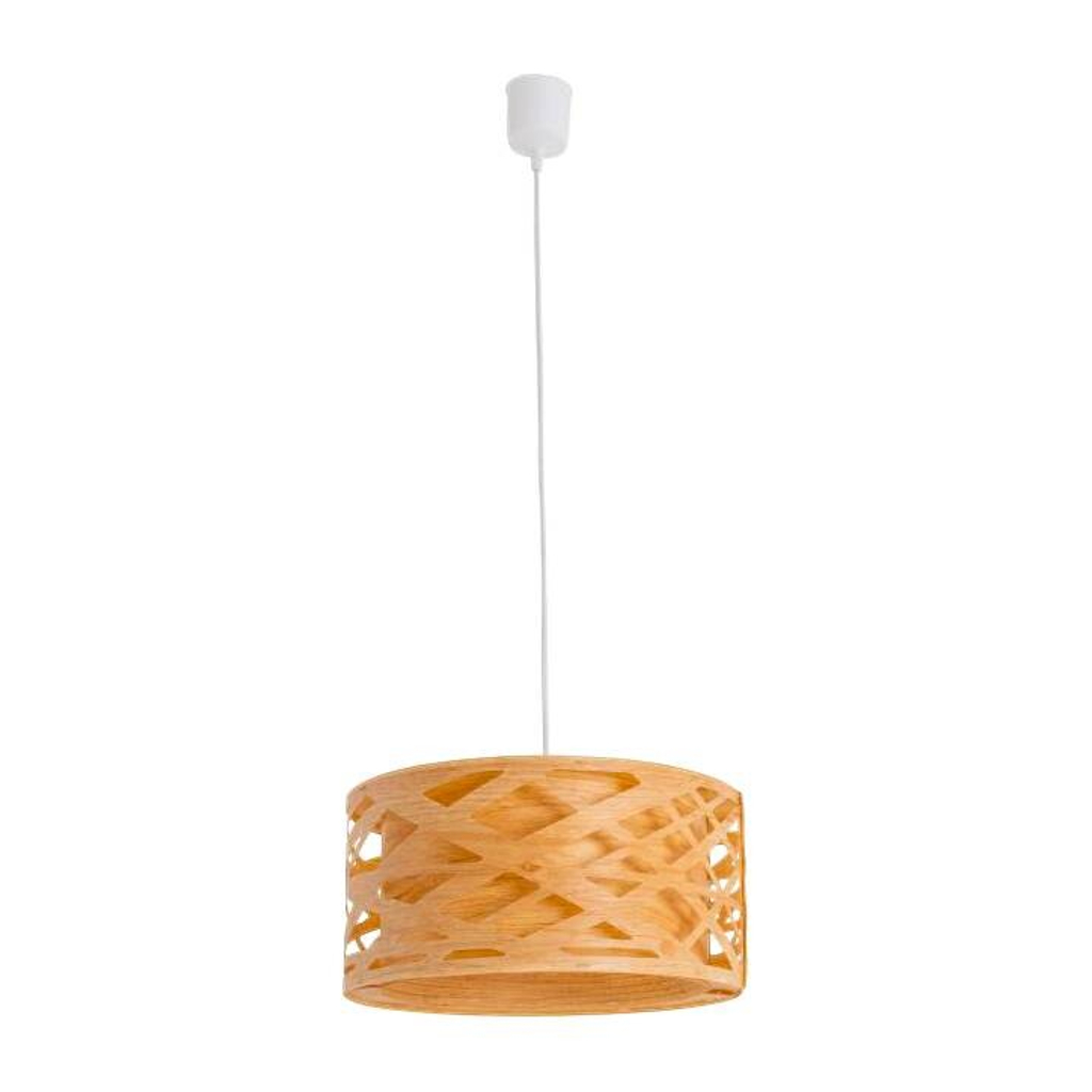 Näve Leuchten Pendelleuchte natur Bambus D: ca. 40 cm E27 1 Brennstellen