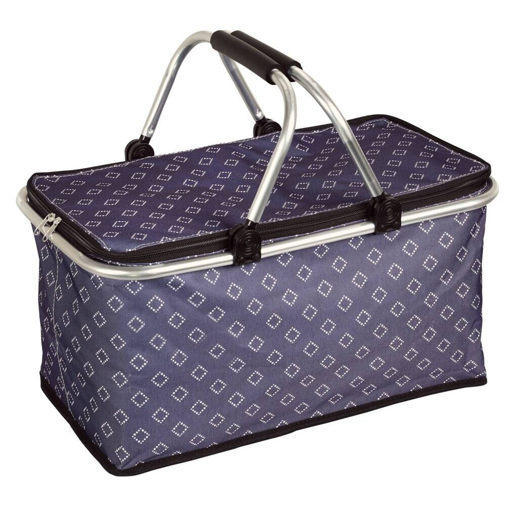 Kesper Einkaufskorb blau Polyester B/H/L: ca. 29x50x255 cm