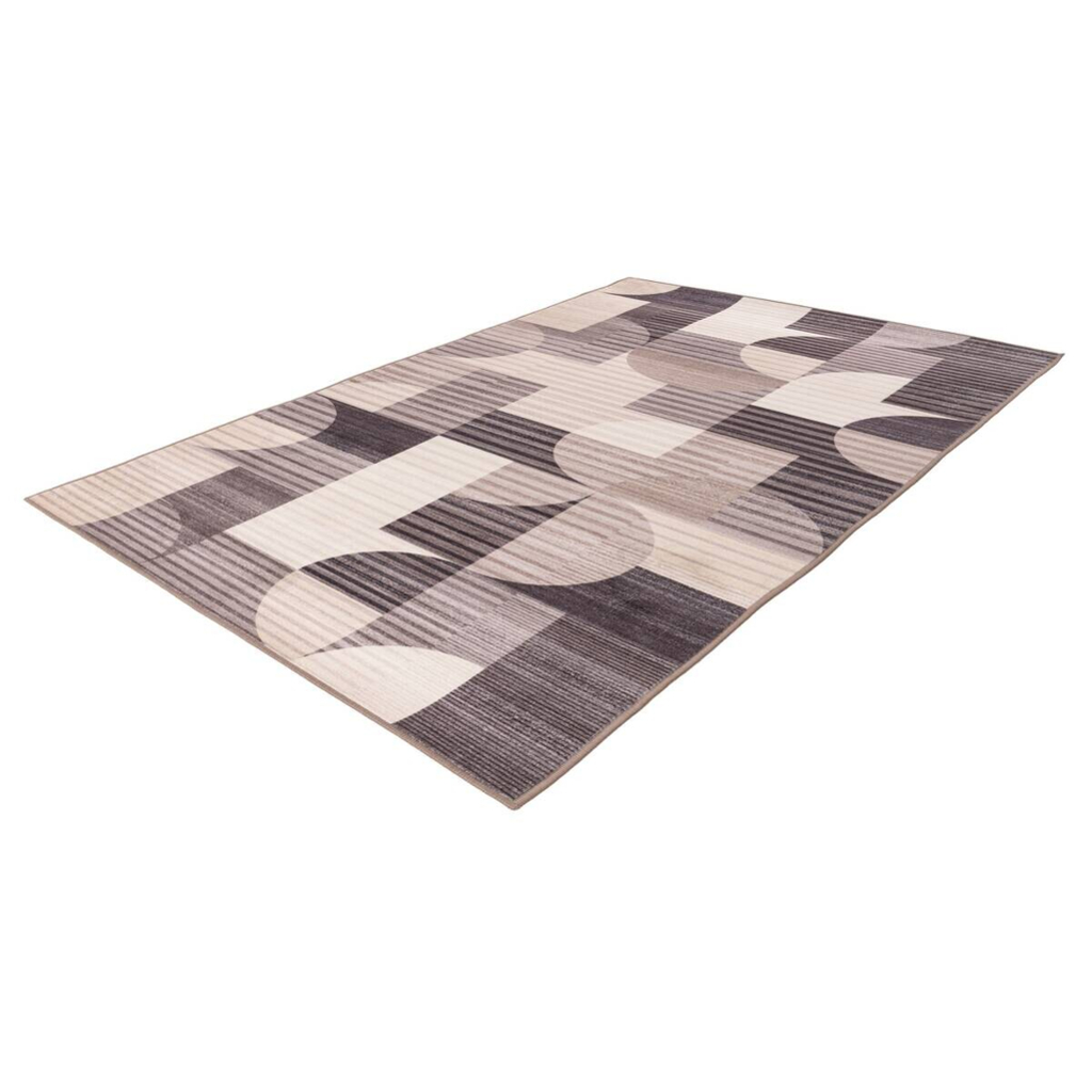 Kayoom Teppich Bluster 425 taupe B/L: ca. 120x170 cm