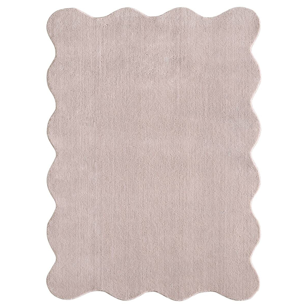 Teppich Loft Shape puderrosa B/H/L: ca. 120x13x160 cm
