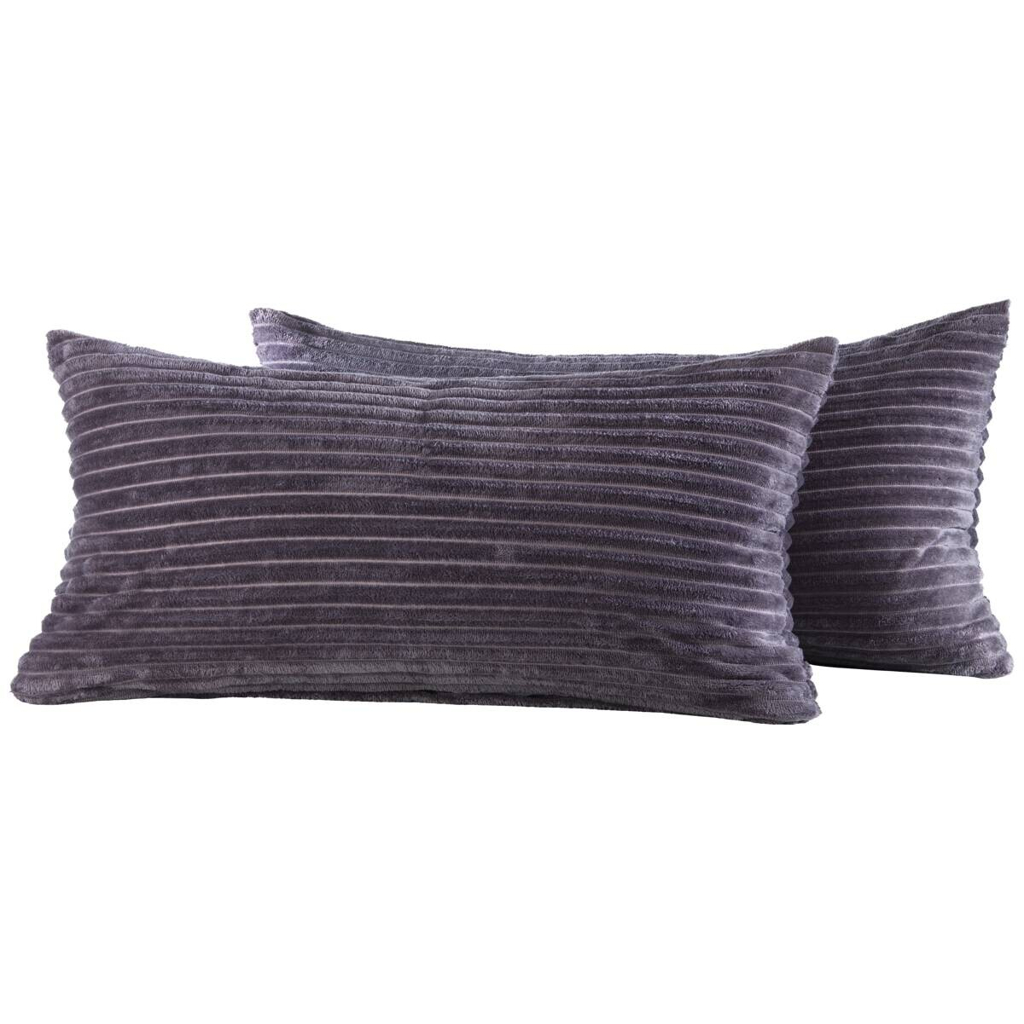 Kissenbezug Cashmere touch anthrazit Polyester B/L: ca. 80x40 cm