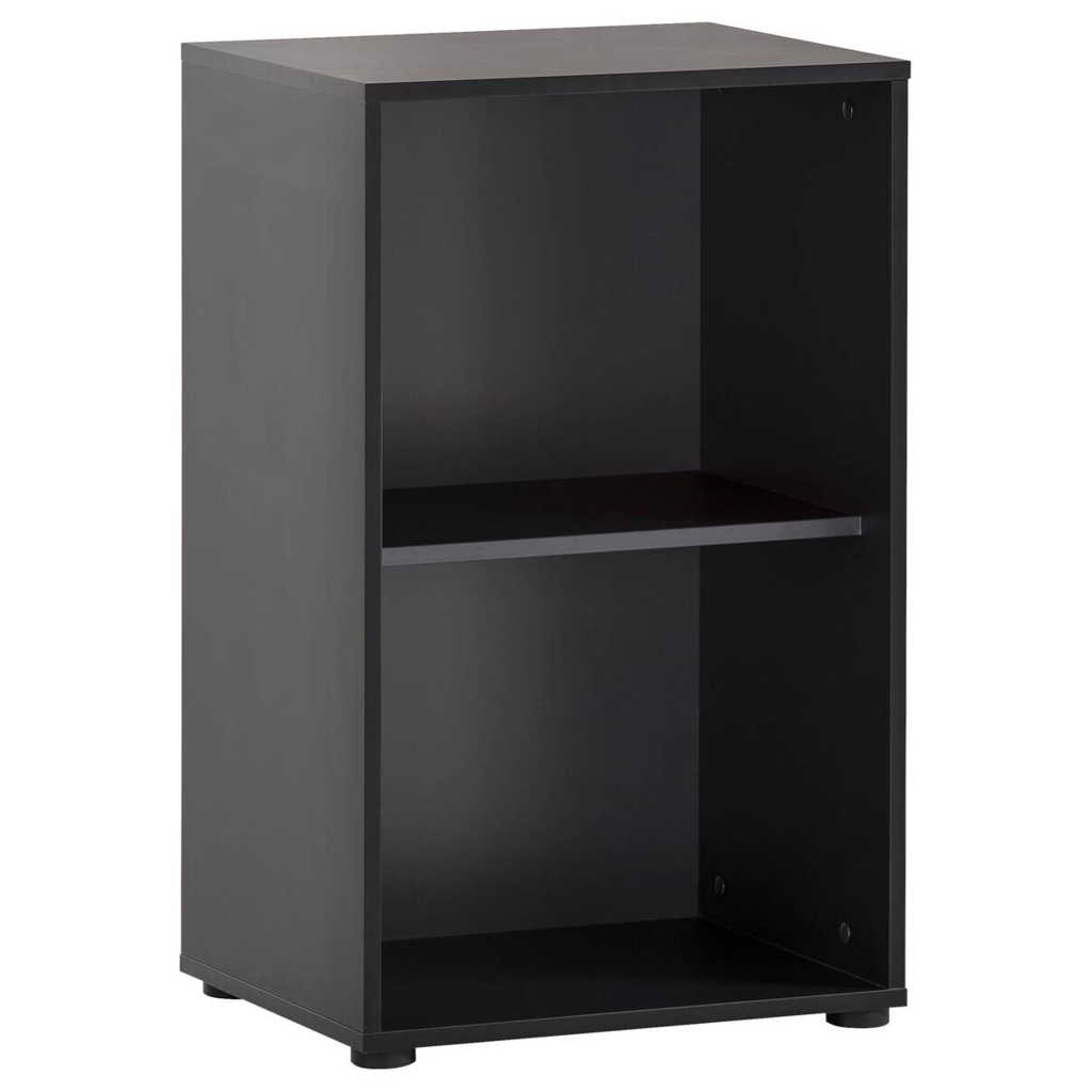 Regal Hank schwarz matt B/H/T: ca. 50,9x83,6x41 cm