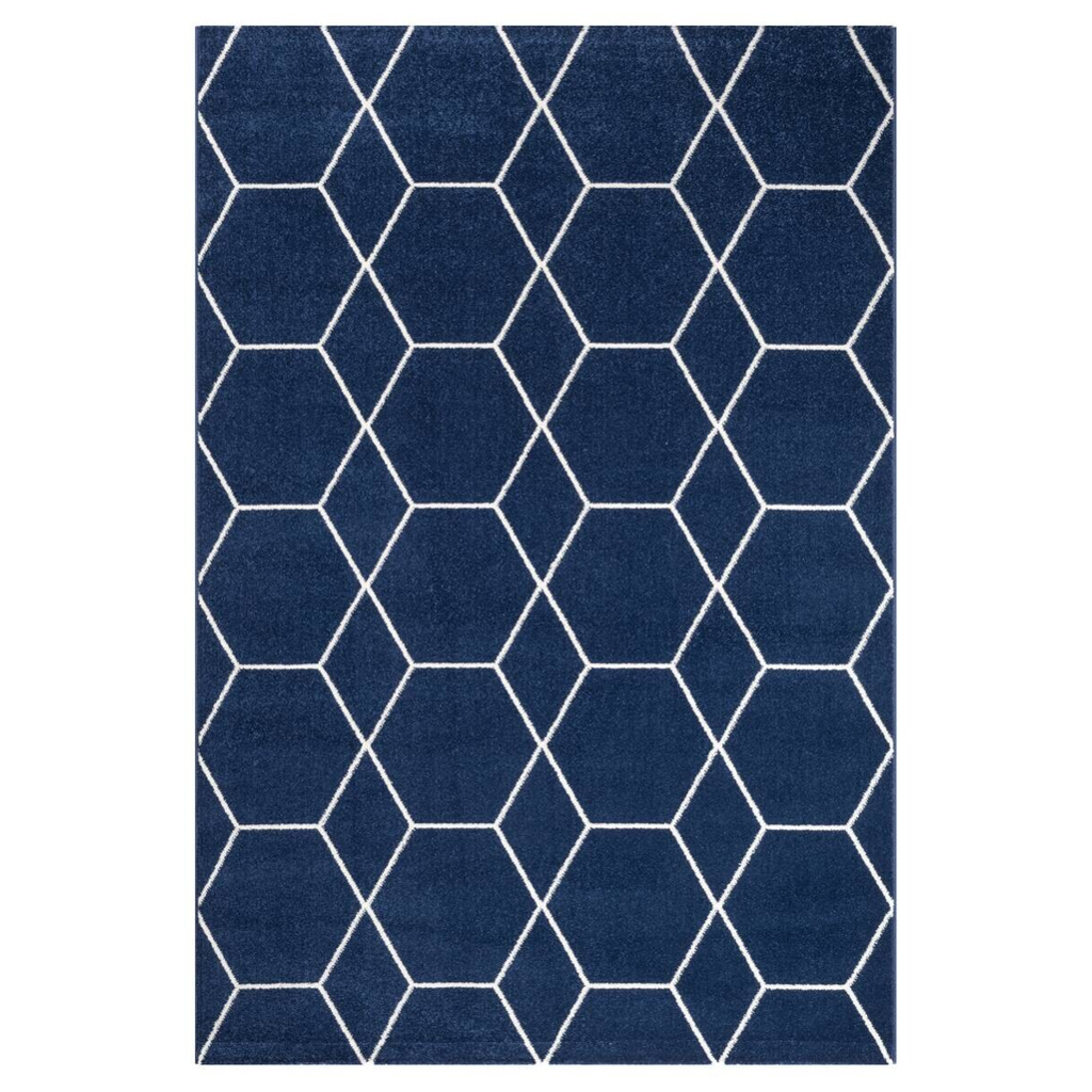 Sanat Teppich Trellis marine B/L: ca. 160x230 cm