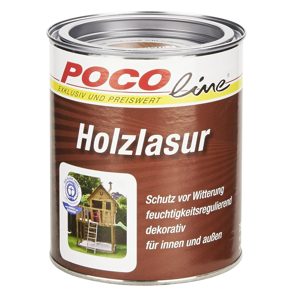 POCOline Acryl Holzlasur kiefer ca. 0,75 l