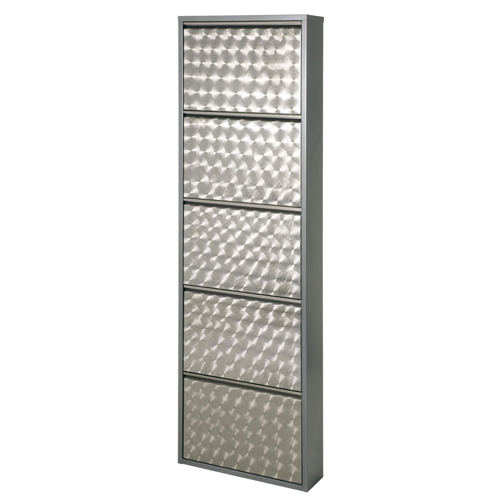 Schuhkipper Clip silber lackiert Optik B/H/T: ca. 50x170x13,5 cm