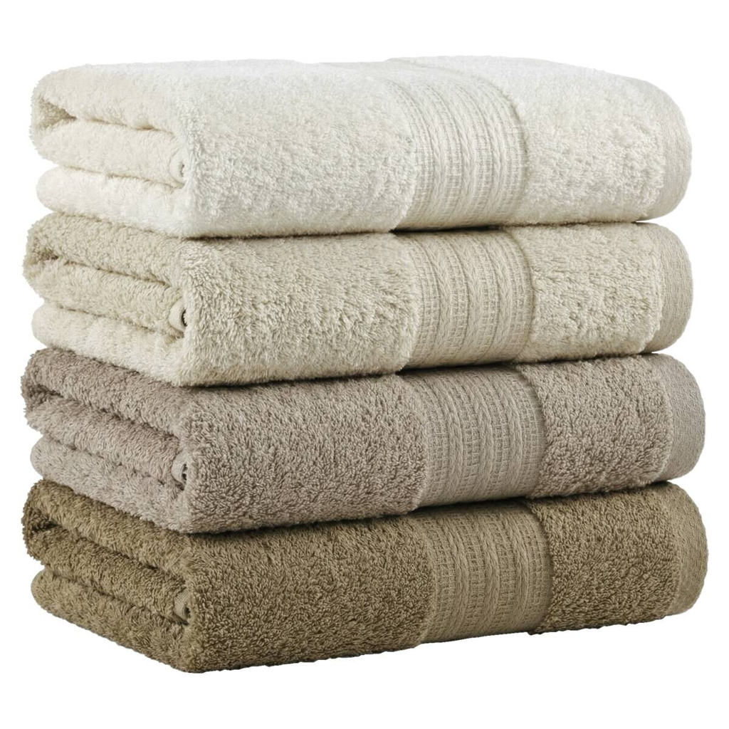 Mijolnir Frottier-Set creme Baumwolle B/L: ca. 50x85 cm