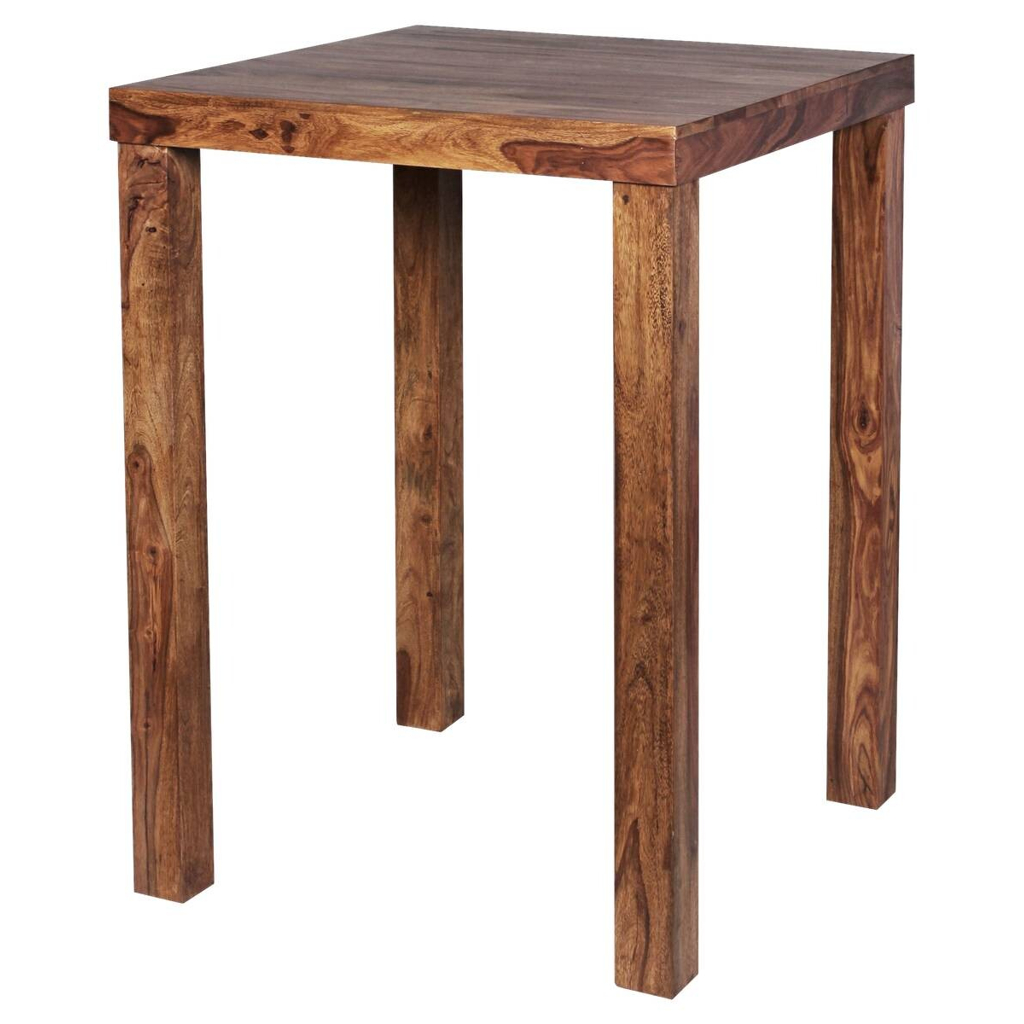Bartisch natur Echtholz B/H/T: ca. 80x110x80 cm