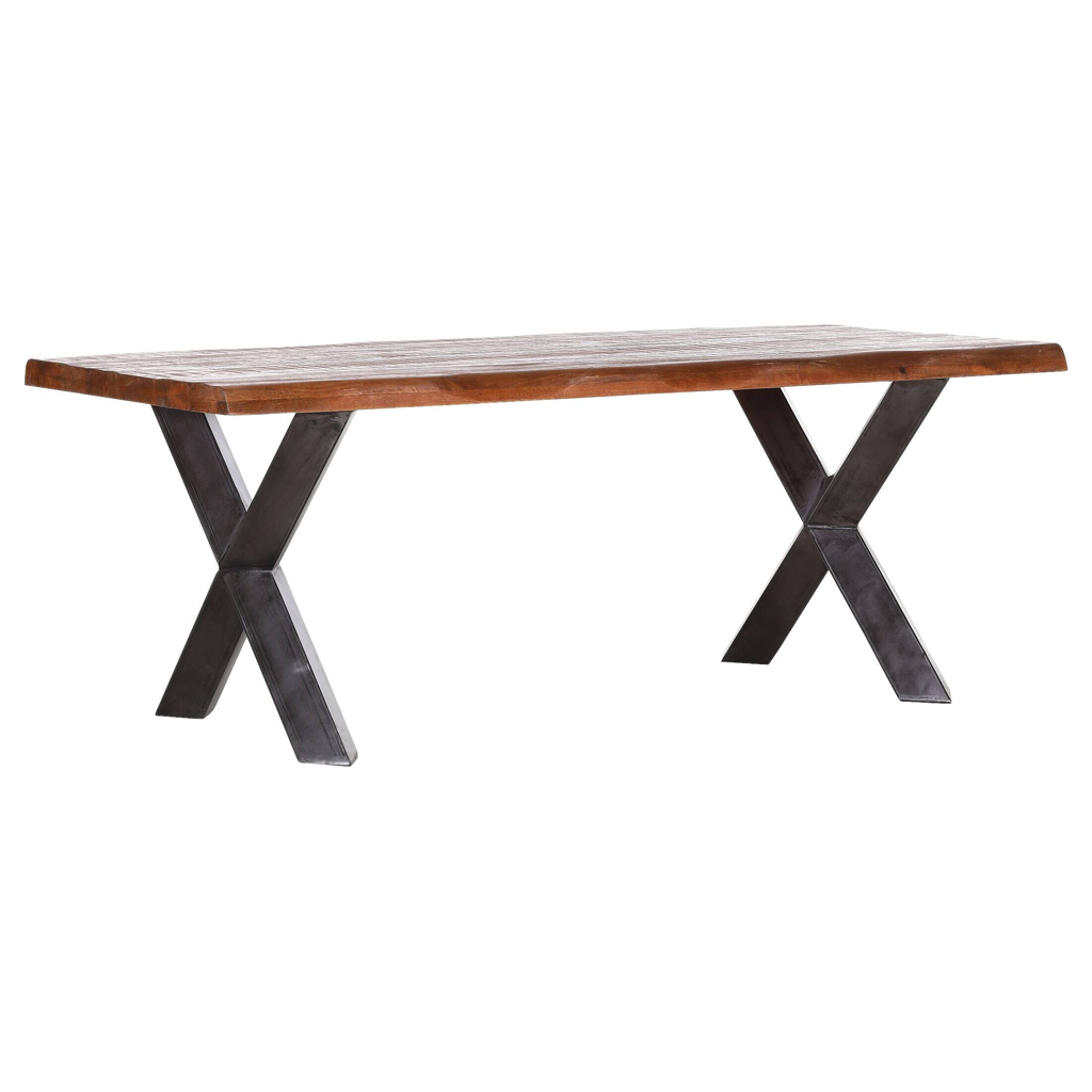 Esstisch Kongo sägerau B/H/T: ca. 200x78x100 cm