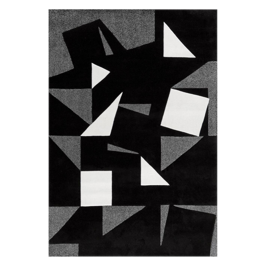 Arte Espina Kurzflorteppich Spirit Frisee 3108 schwarz B/L: ca. 140x200 cm