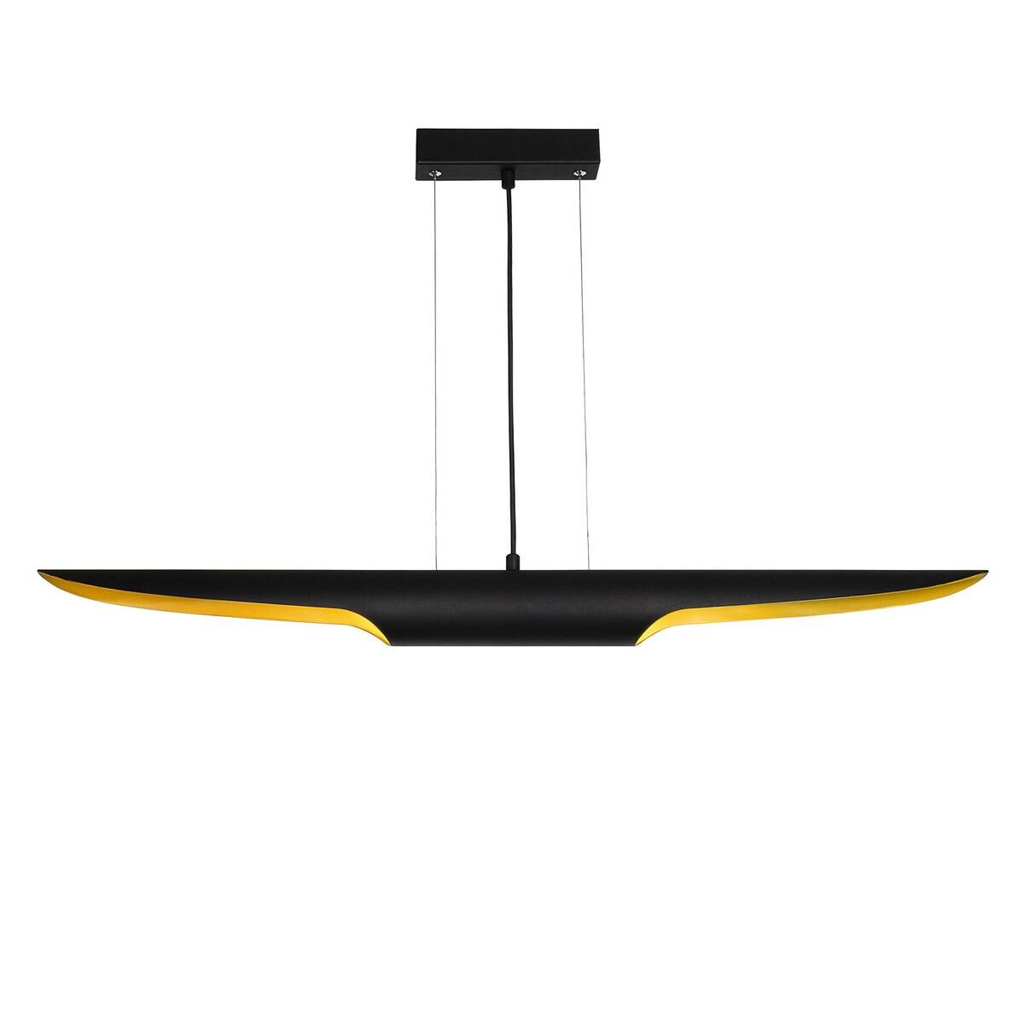 Opviq Pendelleuchte Metall B/H/T/L: ca. 100x104x8x100 cm E14 2 Brennstellen