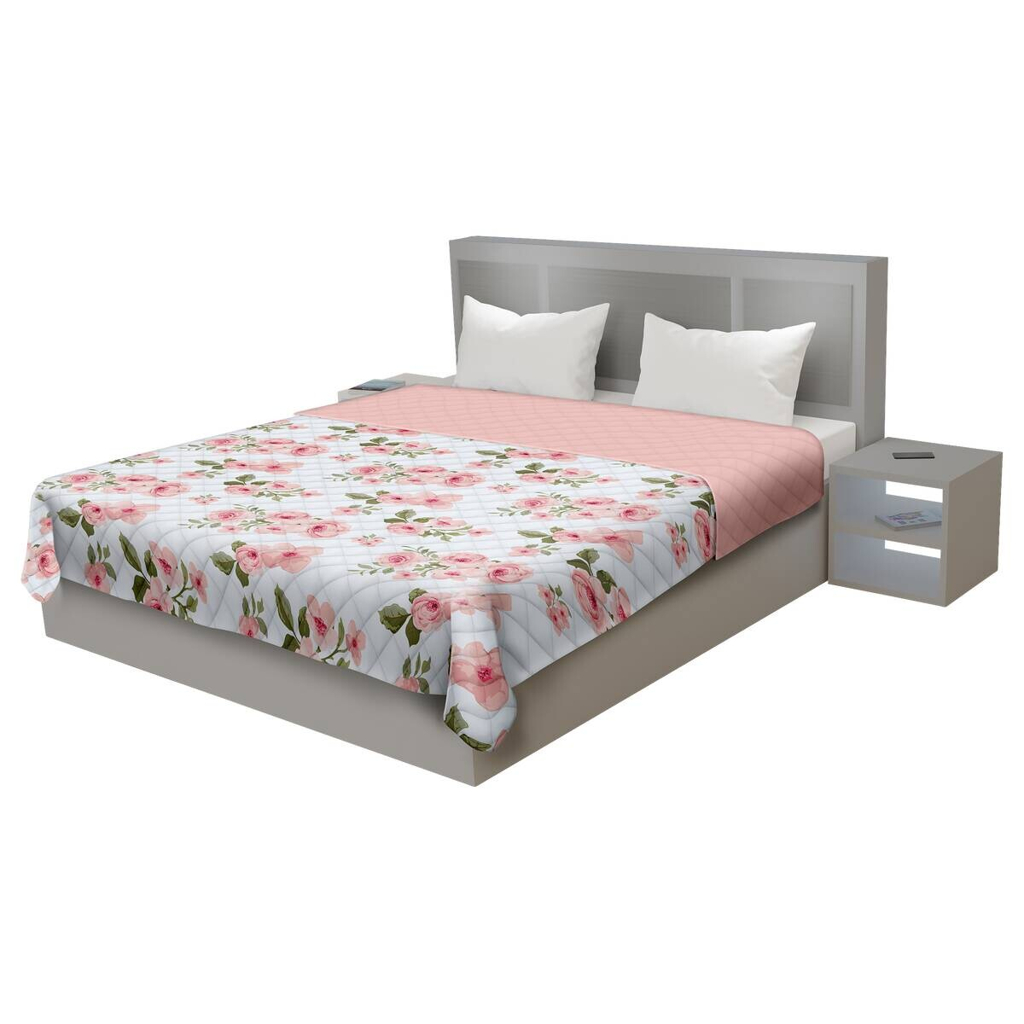 Tagesdecke rosa Polyester B/L: ca. 220x240 cm