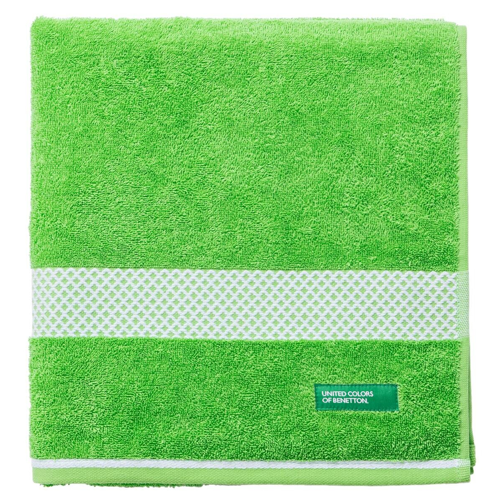 BENETTON Badetuch SUMMER grün Baumwolle B/L: ca. 70x140 cm